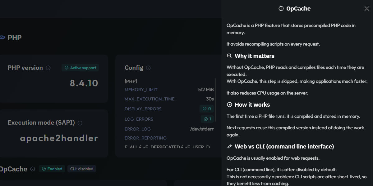 Inline help preview